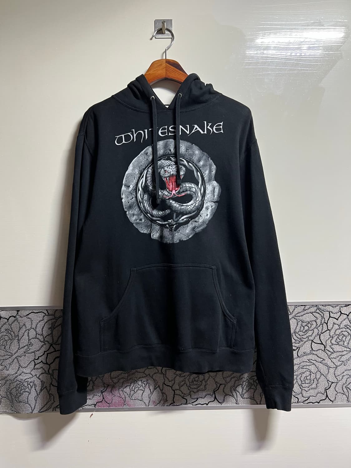 00s 락밴드 화이트 스네이크 후드티 상품이미지1