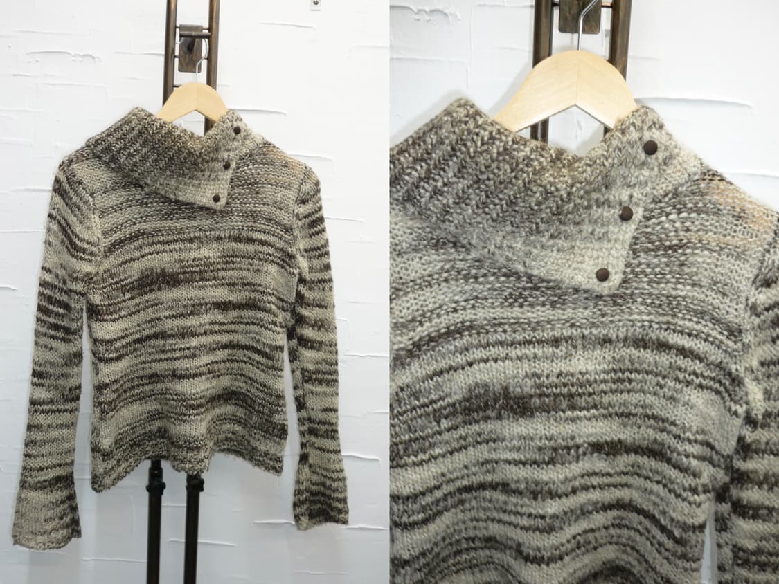 Button polar earth knit 상품이미지5