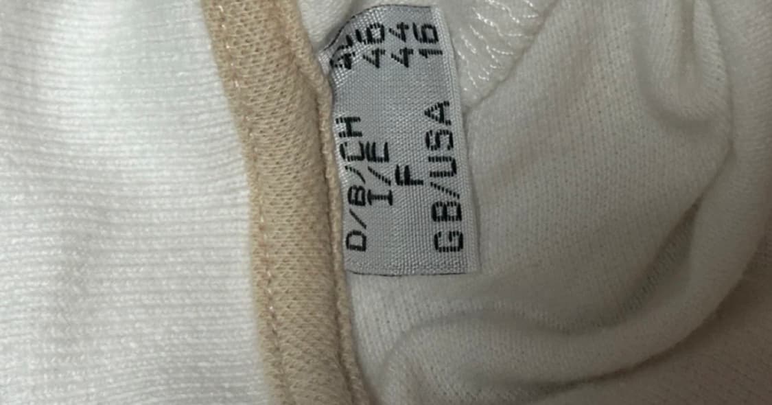 골피노 화이트 카라넥 긴팔 티셔츠 상품이미지5