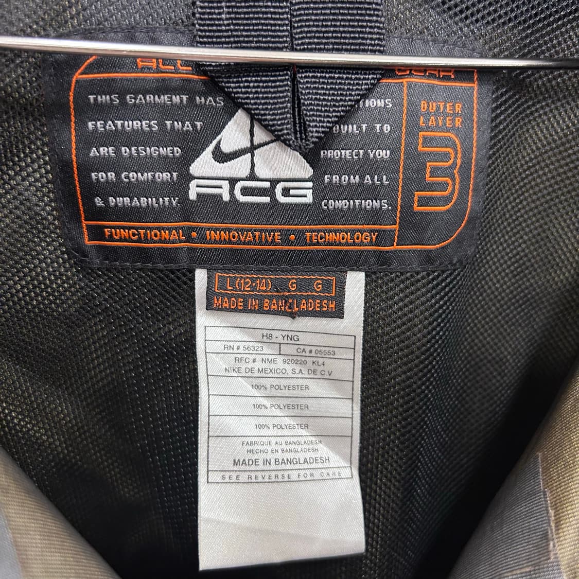 나이키 ACG 올드스쿨 립스탑 후드 바람막이 상품이미지3