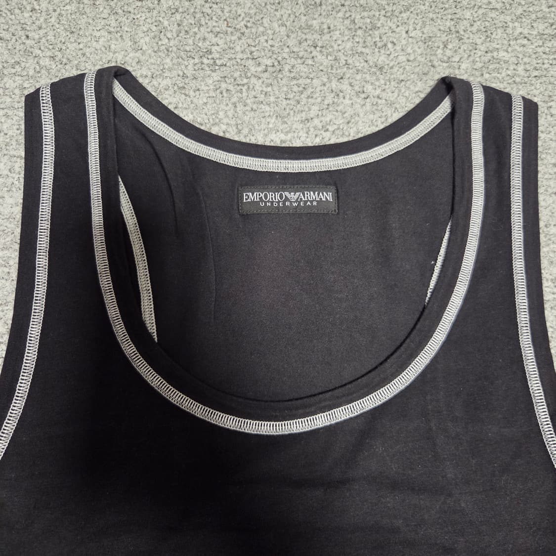 Emporio Armani 아르마니 슬리브리스 나시 S-M 상품이미지3