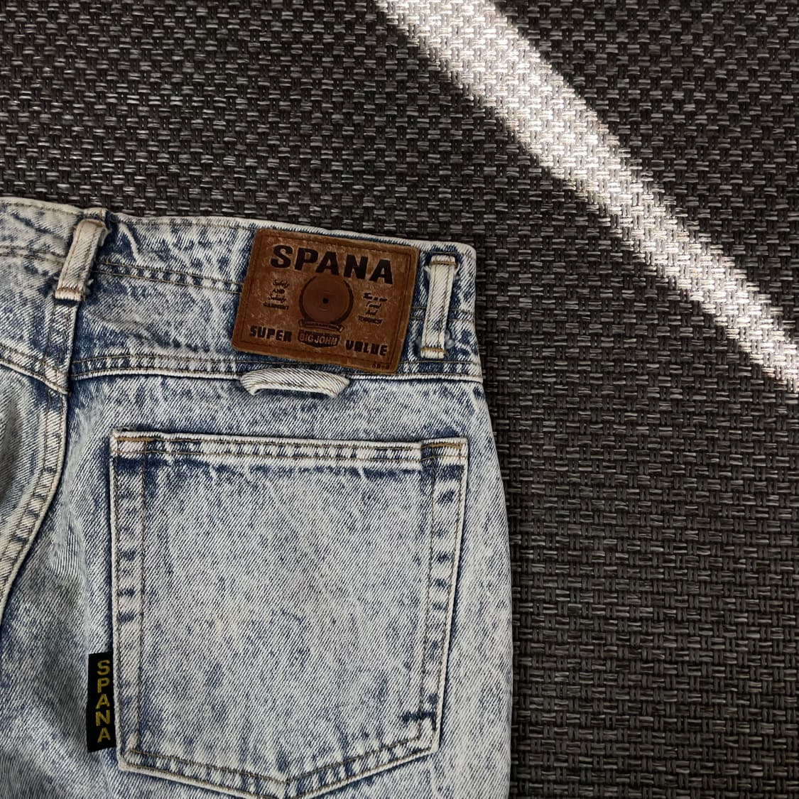 (30) 빅존 80s 스파나 연청 돌청 데님 팬츠 상품이미지3