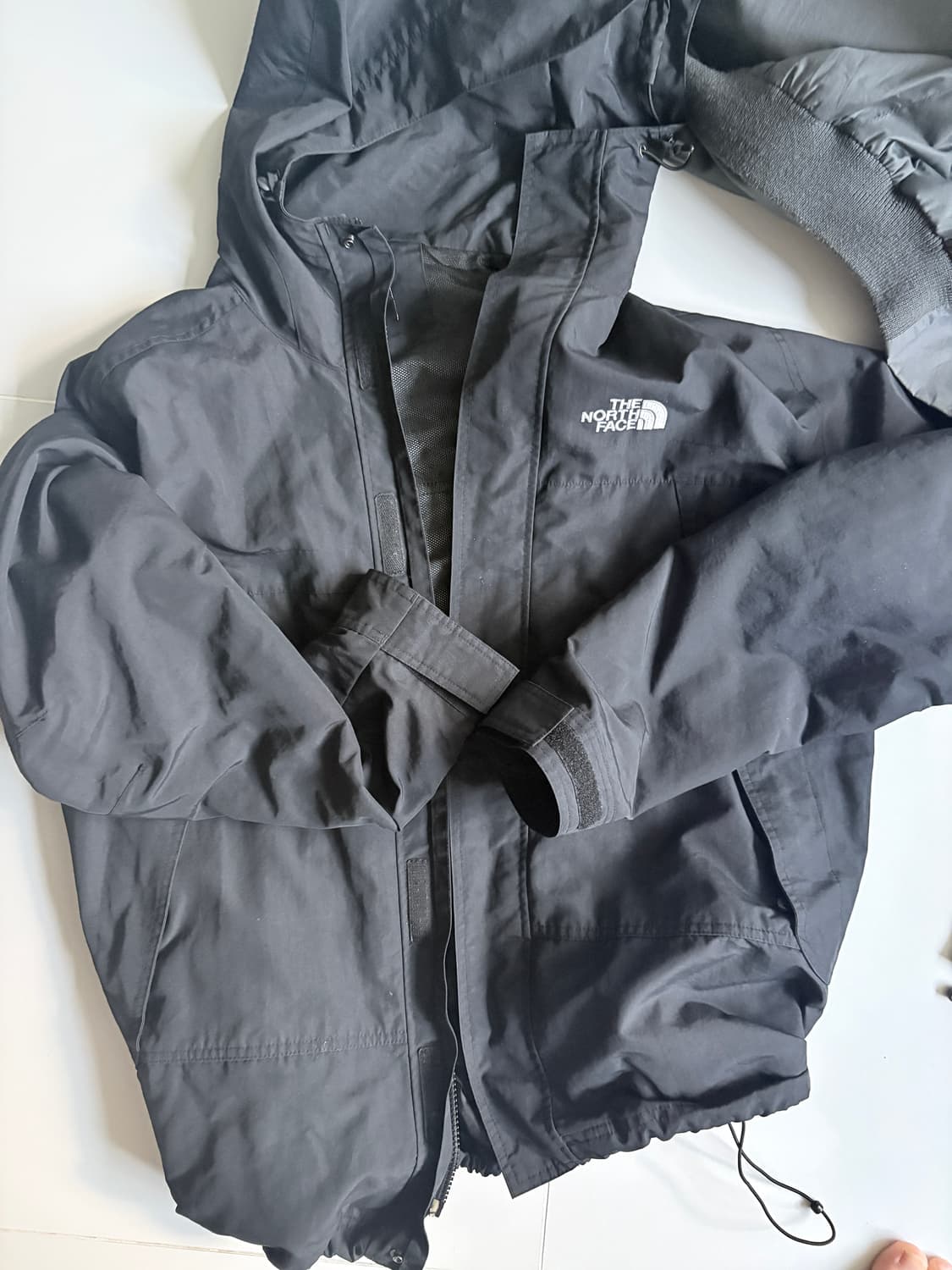 노스페이스 블랙 바람막이 자켓 L 상품이미지4