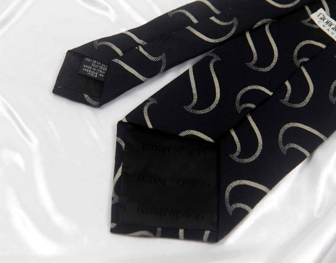 알마니 9.8cm S등급 남자 명품 넥타이 armani 상품이미지4