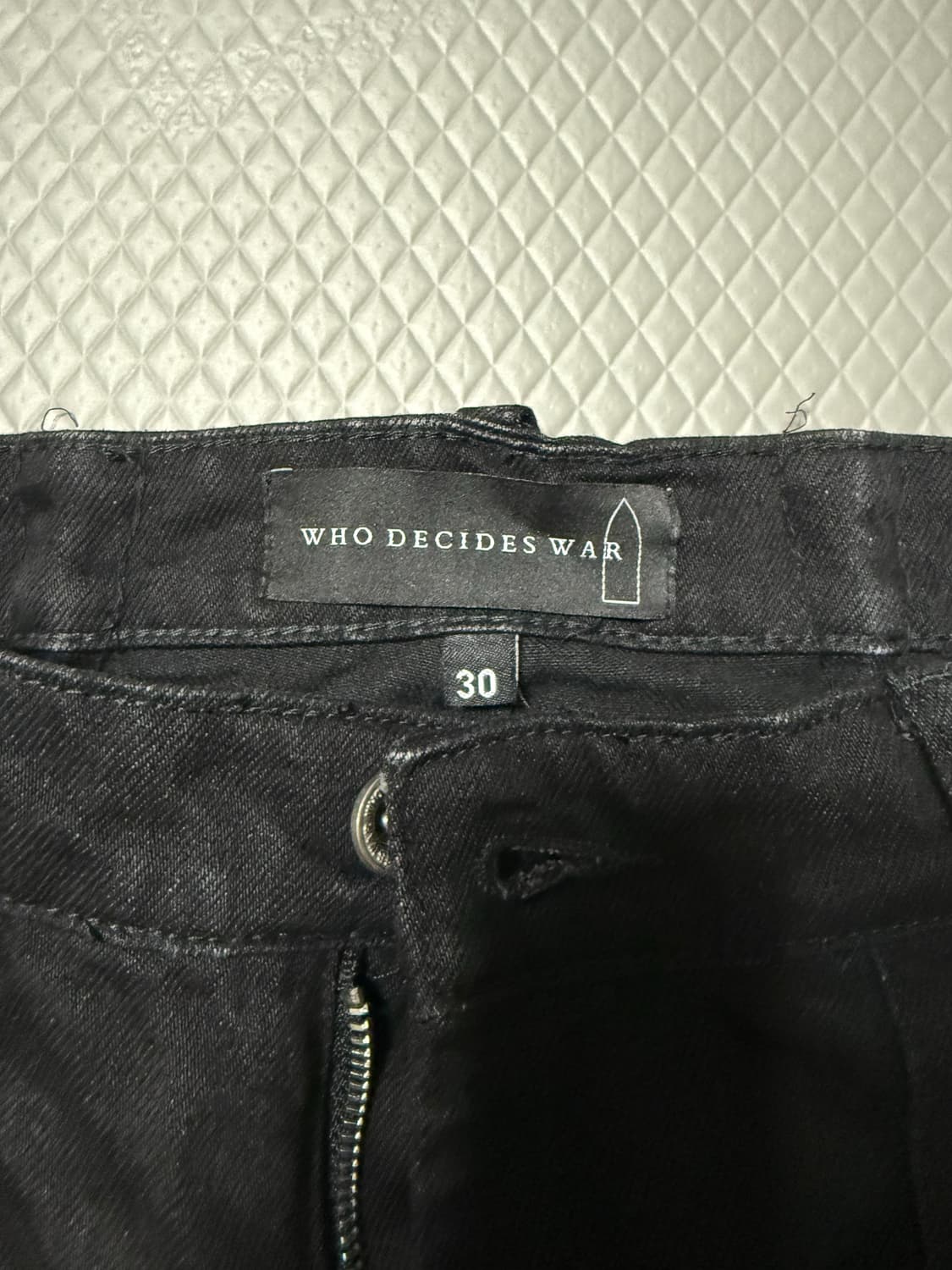 (W 30) 후 디사이즈 워 본디지 윙 데님  상품이미지3