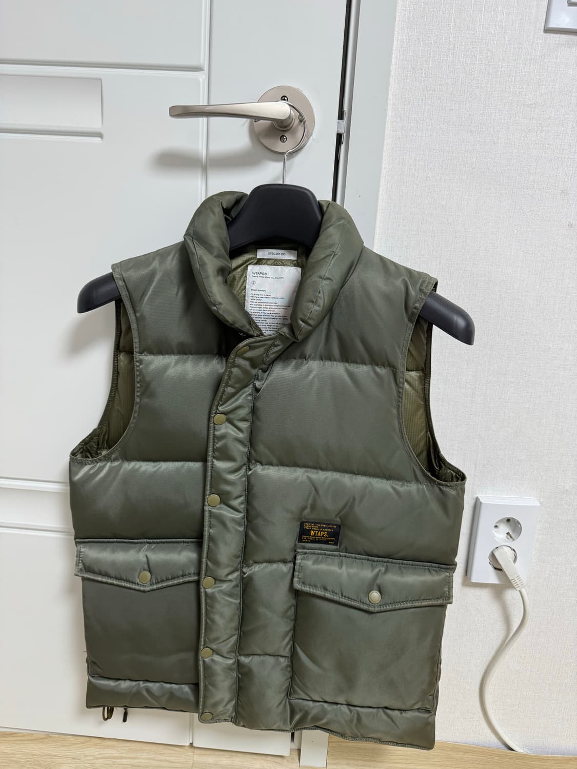 [2] 더블탭스 패딩조끼 m-69 상품이미지1