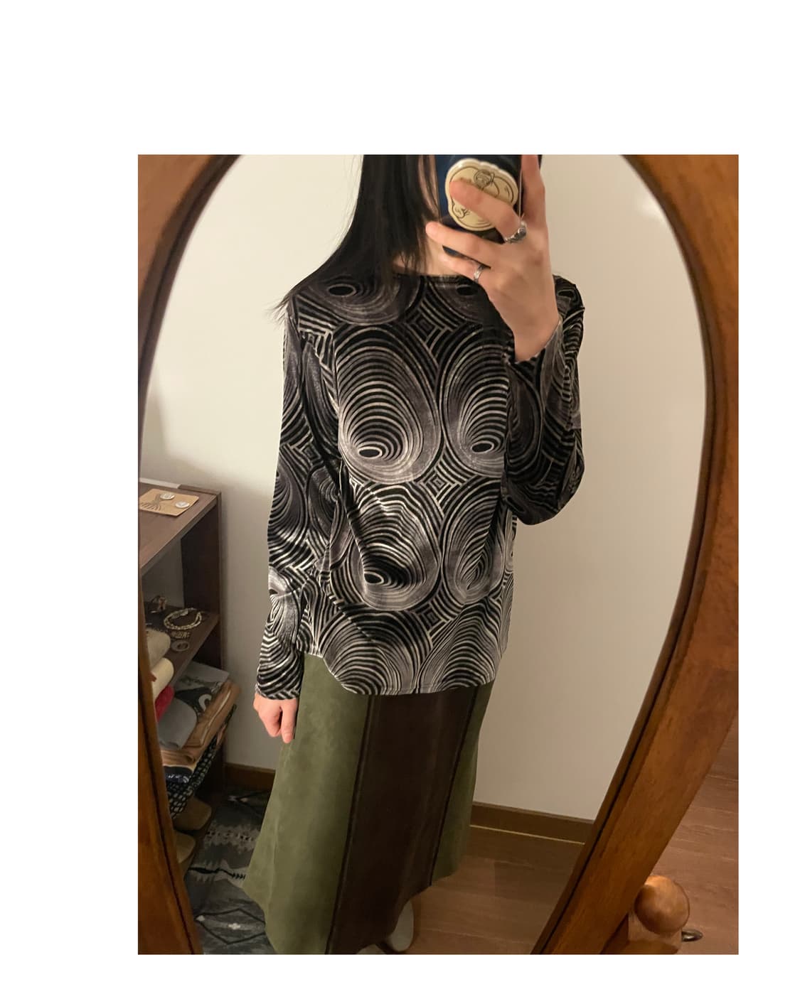 Patterned long sleeve 상품이미지7