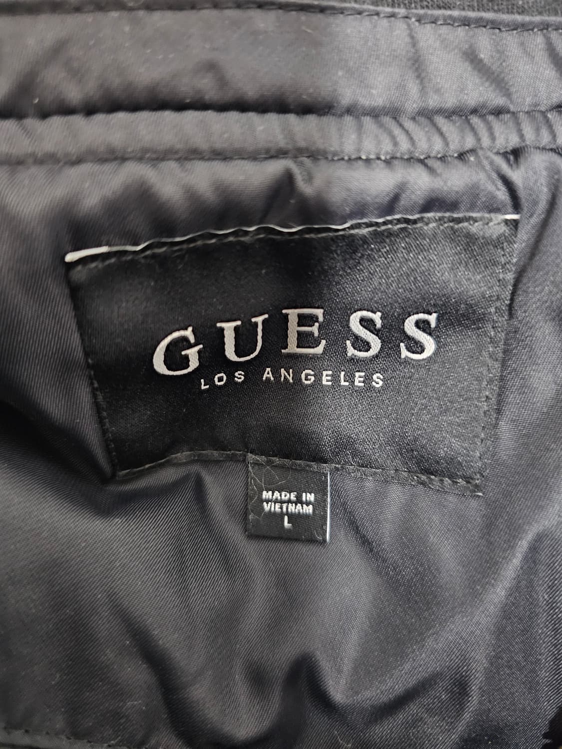 게스 덕다운 봄버자켓 L 상품이미지3