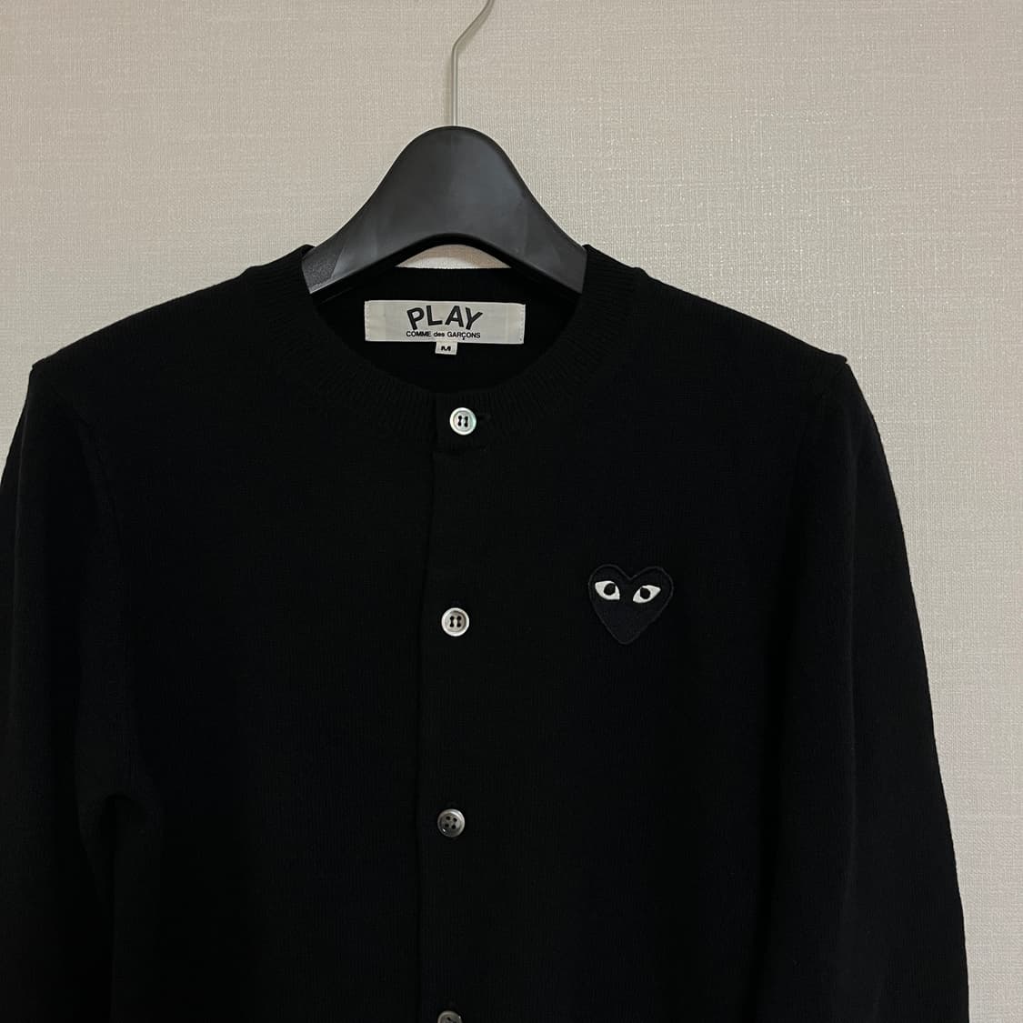 꼼데가르송 블랙와펜 가디건 상품이미지2