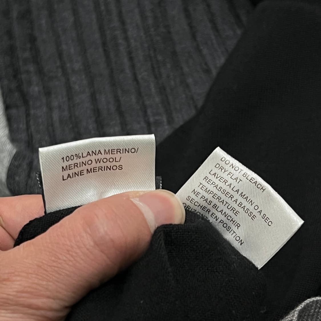  닐바렛 배색 니트 y15555 상품이미지9