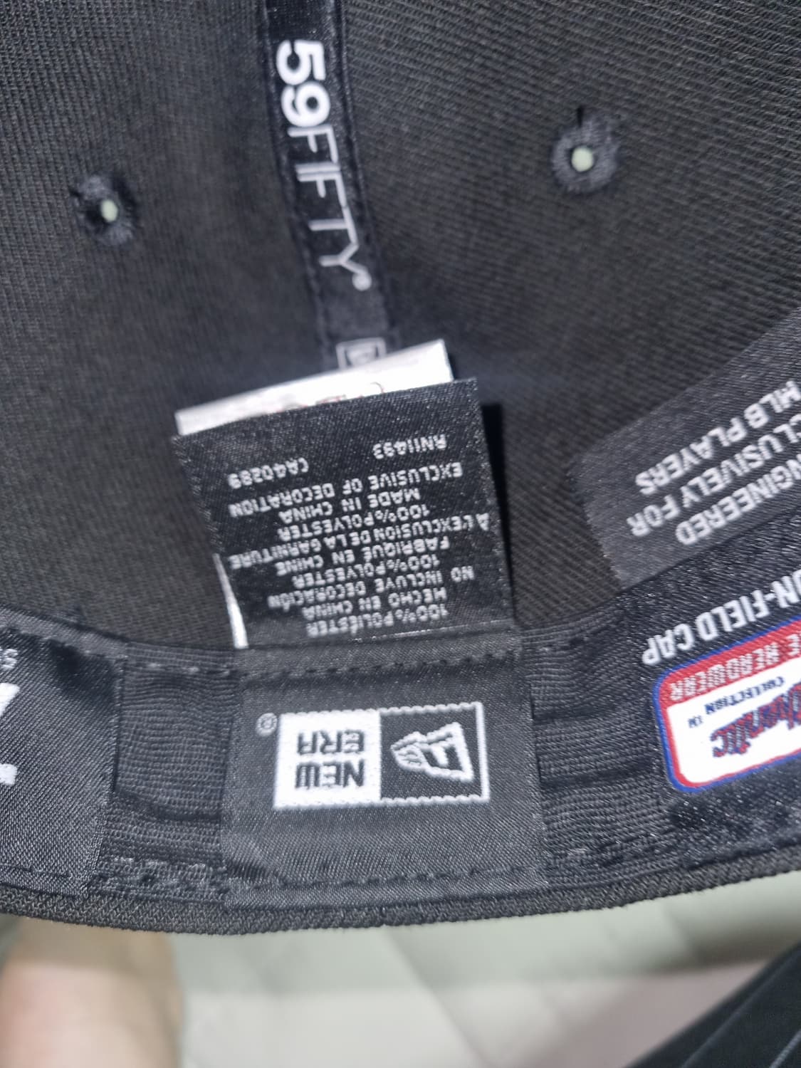 뉴에라 시카고 화이트삭스 59FIFTY 피티드 캡 상품이미지2