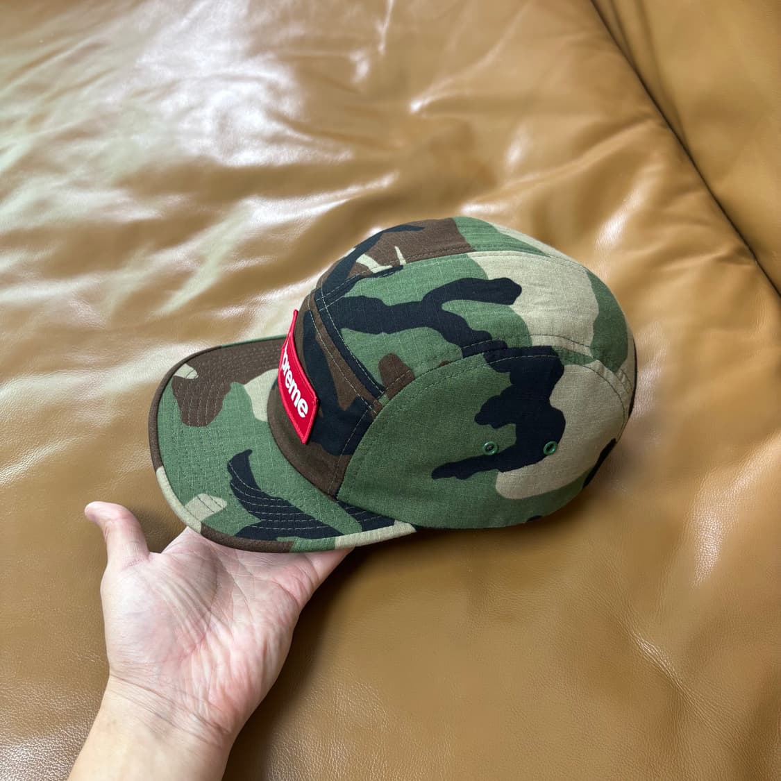 Supreme 슈프림 밀리터리 우드랜드 카모 캠프캡 모자 (Camo) 상품이미지4