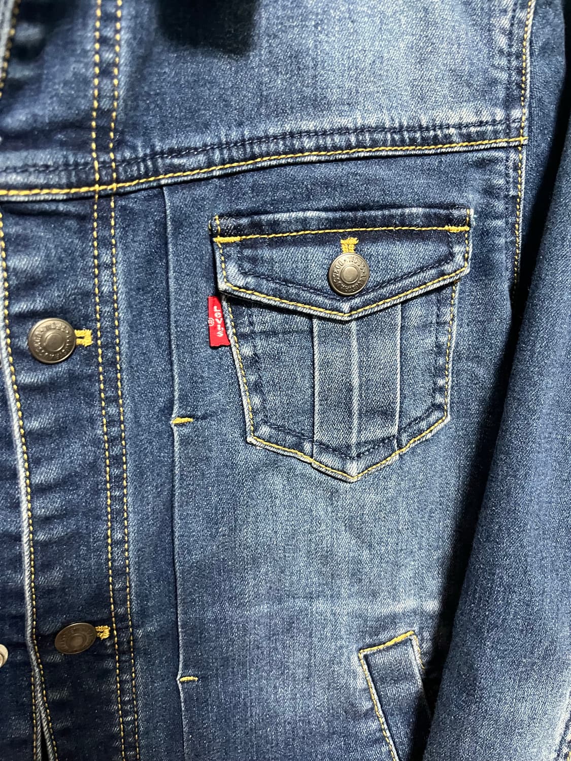 리바이스 데님 청자켓 상품이미지2