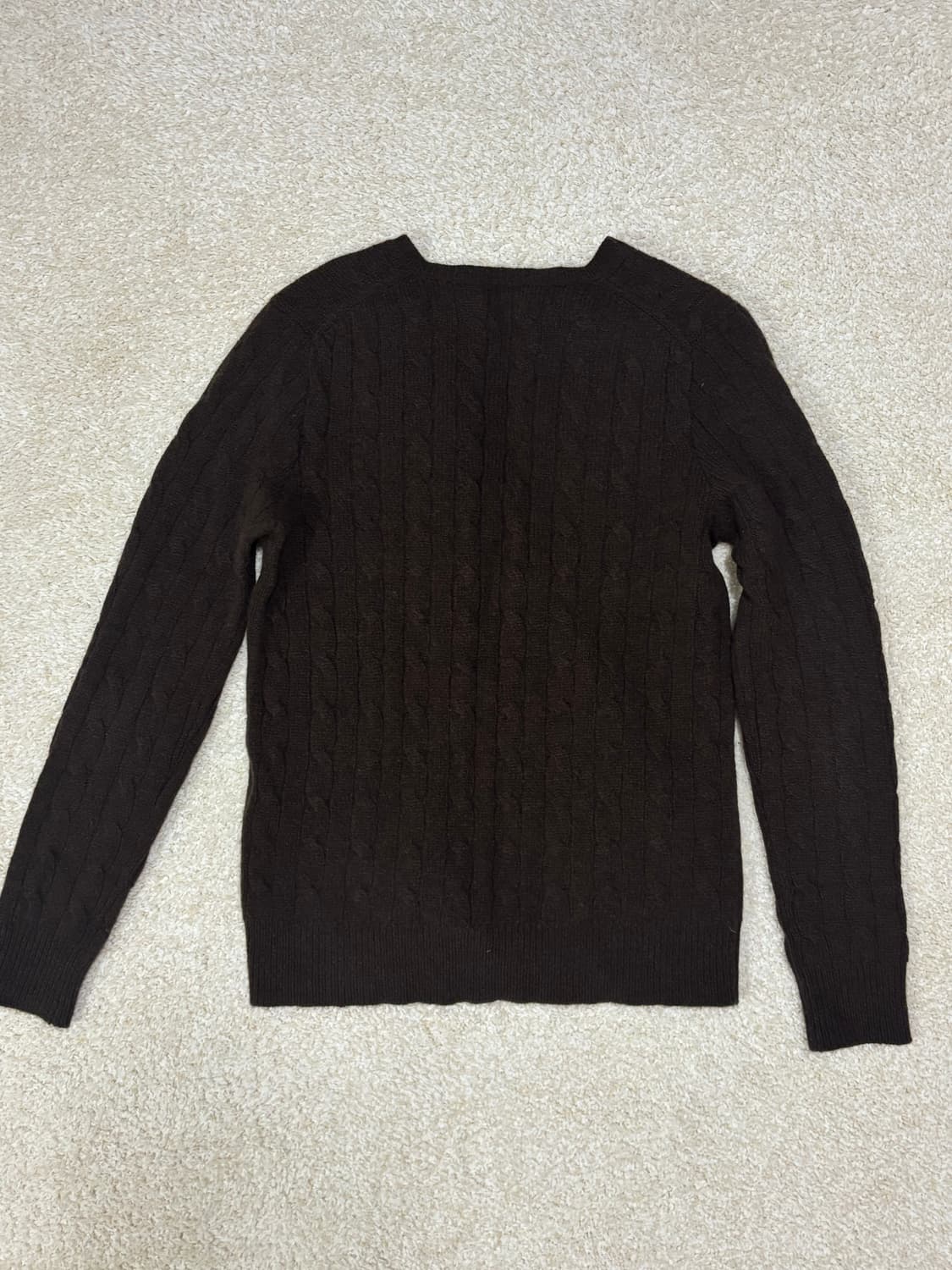 [폴로 랄프 로렌] 킴벌리 롱 슬리브 풀오버 (브라운 / 여성 M) 상품이미지2