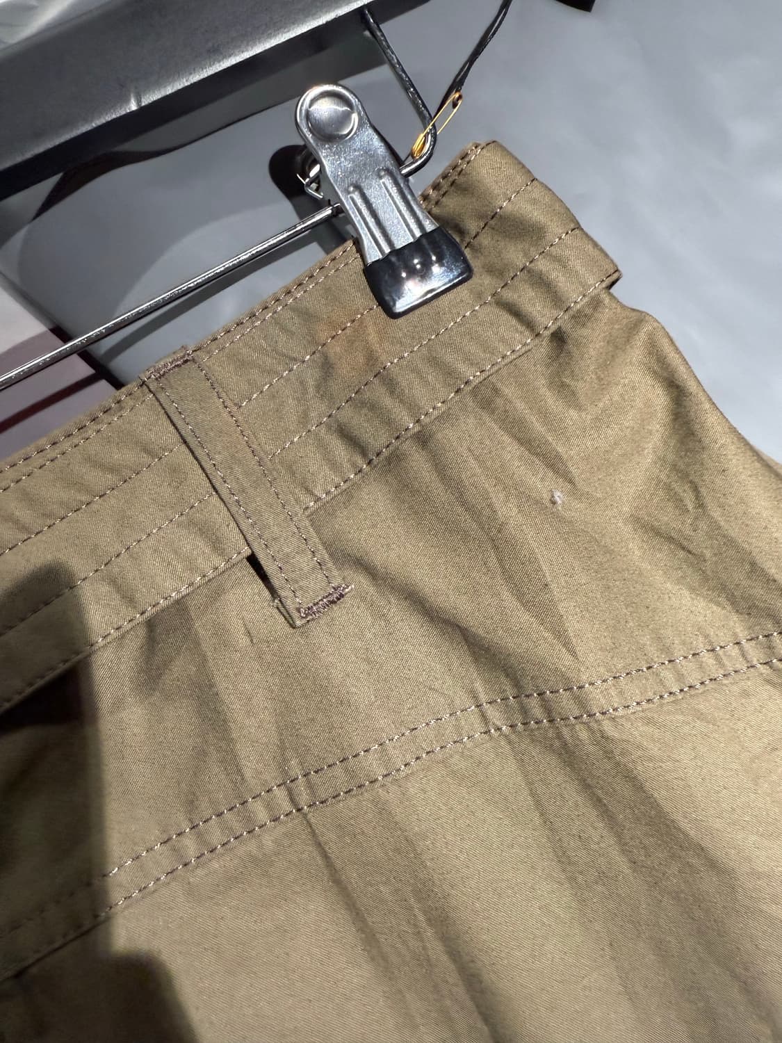 2-way zipper point pocket midi skirt 상품이미지8