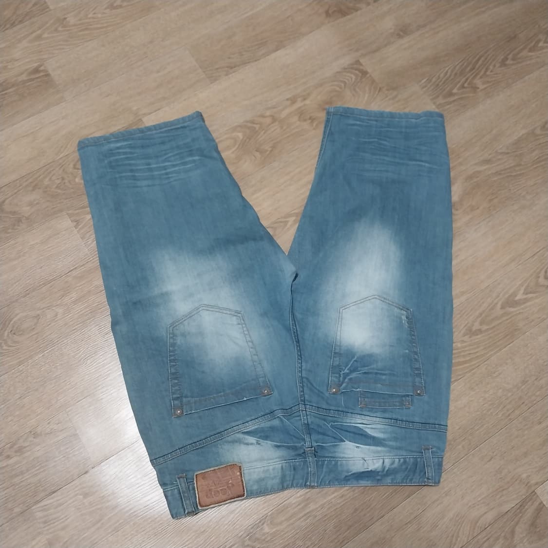 지프 데님 스판 7부 남성33 인치 상품이미지3
