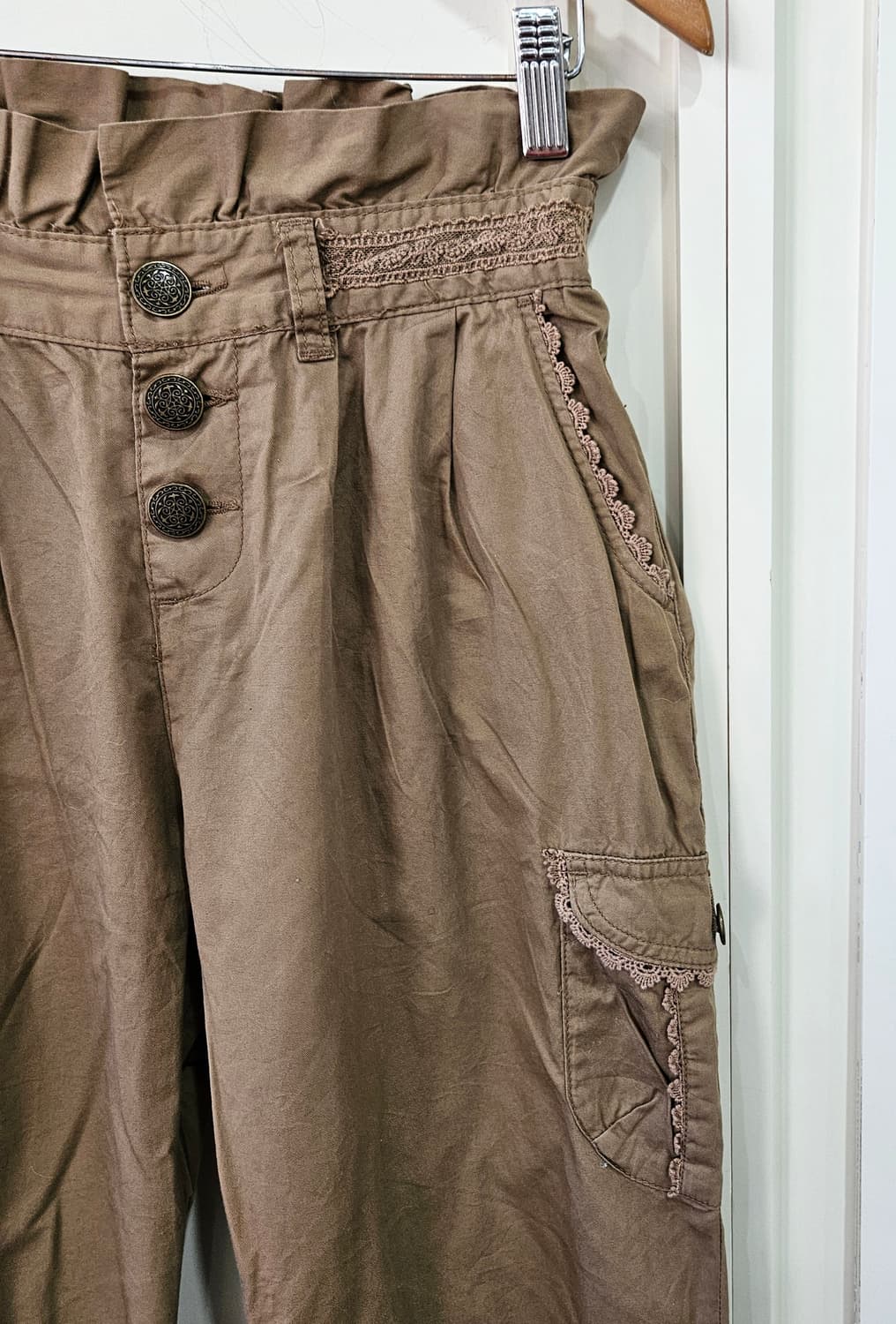 엑시즈팜(axes femme)하이웨스트 카고 팬츠 상품이미지3