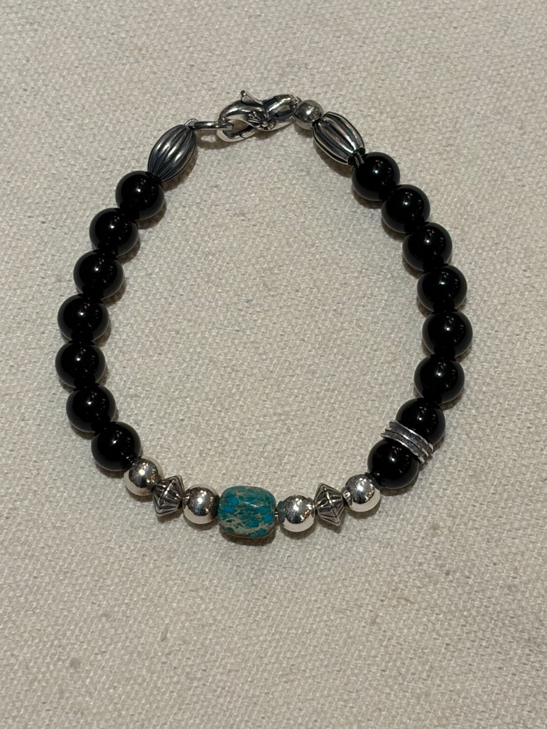 One & Only Black Onyx Turquoise Bracelet 상품이미지4