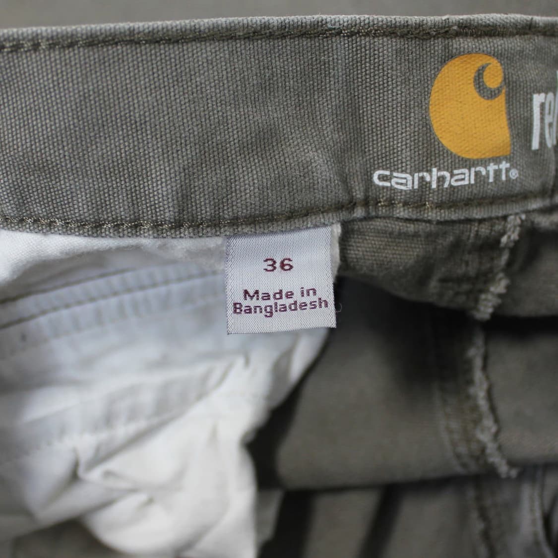Carhartt 칼하트 카키 워크 팬츠 상품이미지7