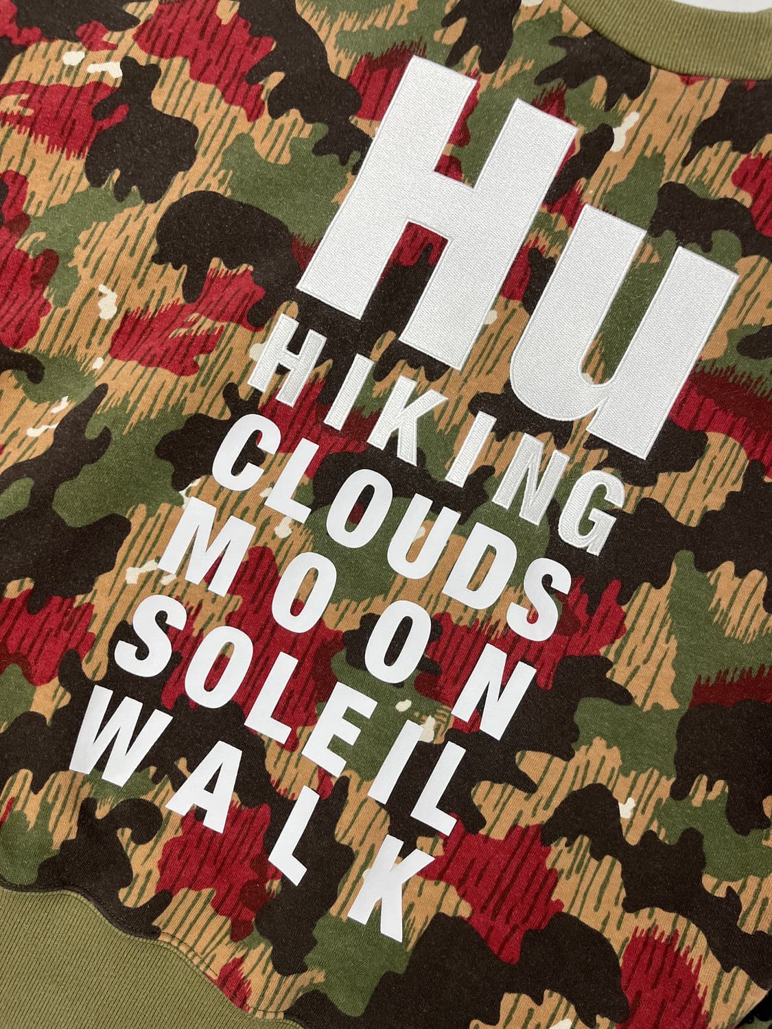 아디다스 카모 패턴 맨투맨 상품이미지4