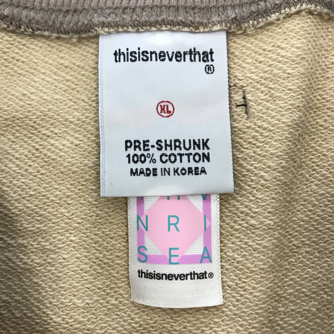 디스이즈네버댓 카모플라쥬 아카이브 맨투맨 [XL] 상품이미지5