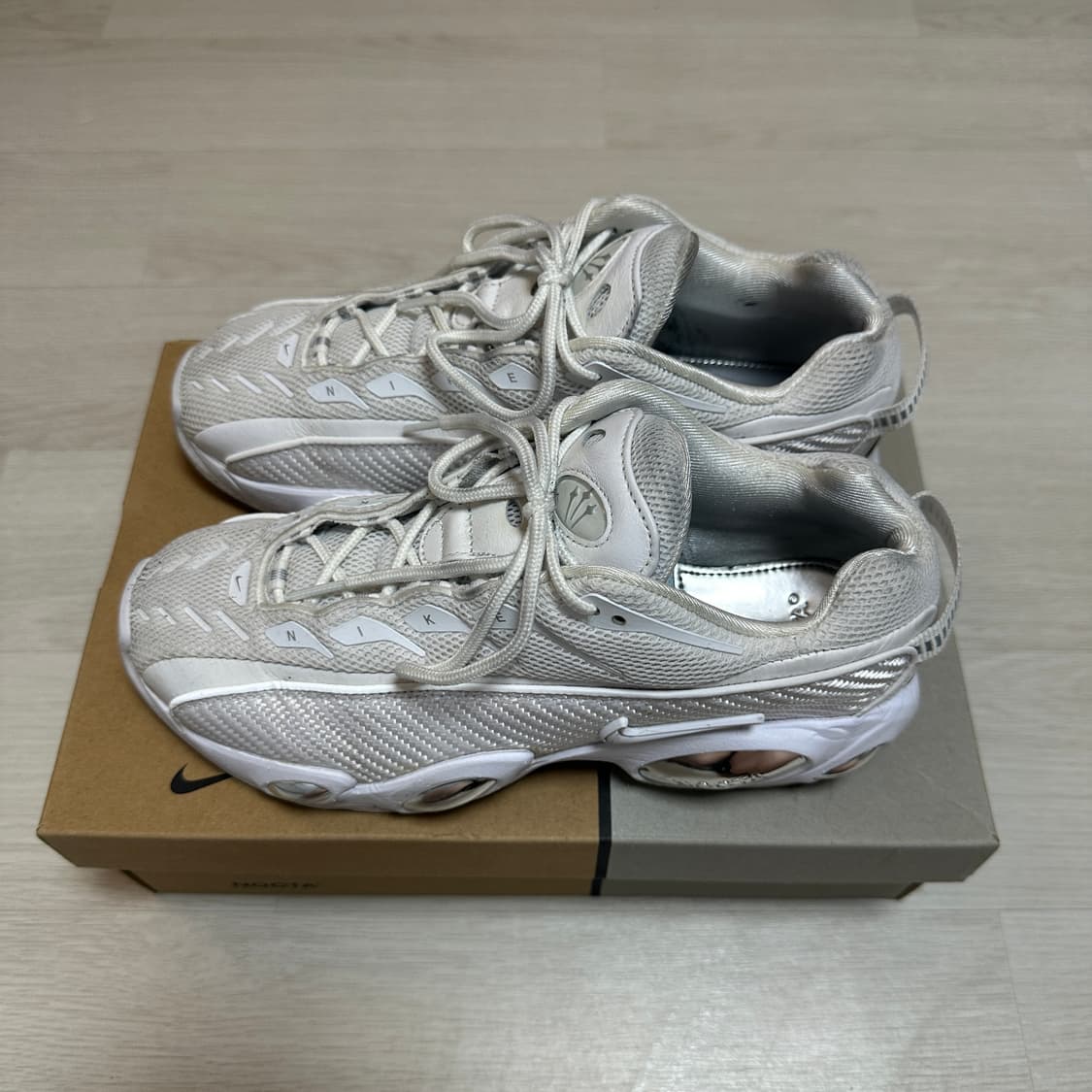 나이키 x 드레이크 녹타 글라이드 트리플 화이트 265 상품이미지3