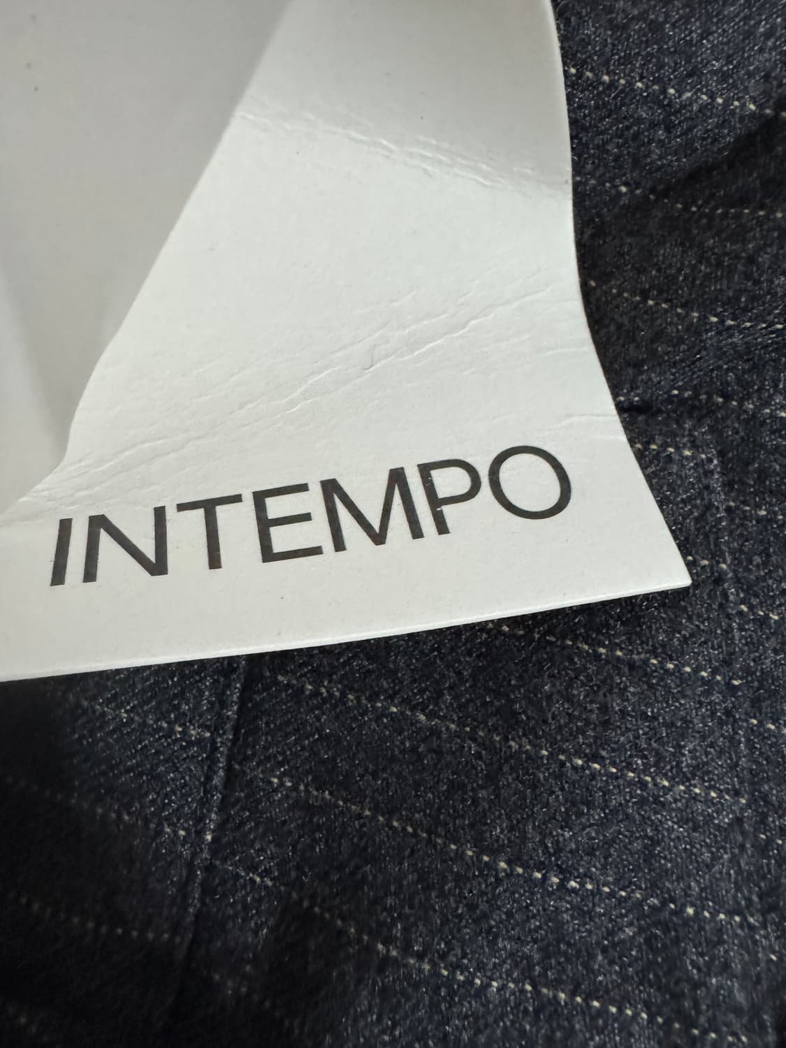 <새상품> 인템포무드 레트로 스트라이프 와이드 슬랙스 XL 상품이미지4