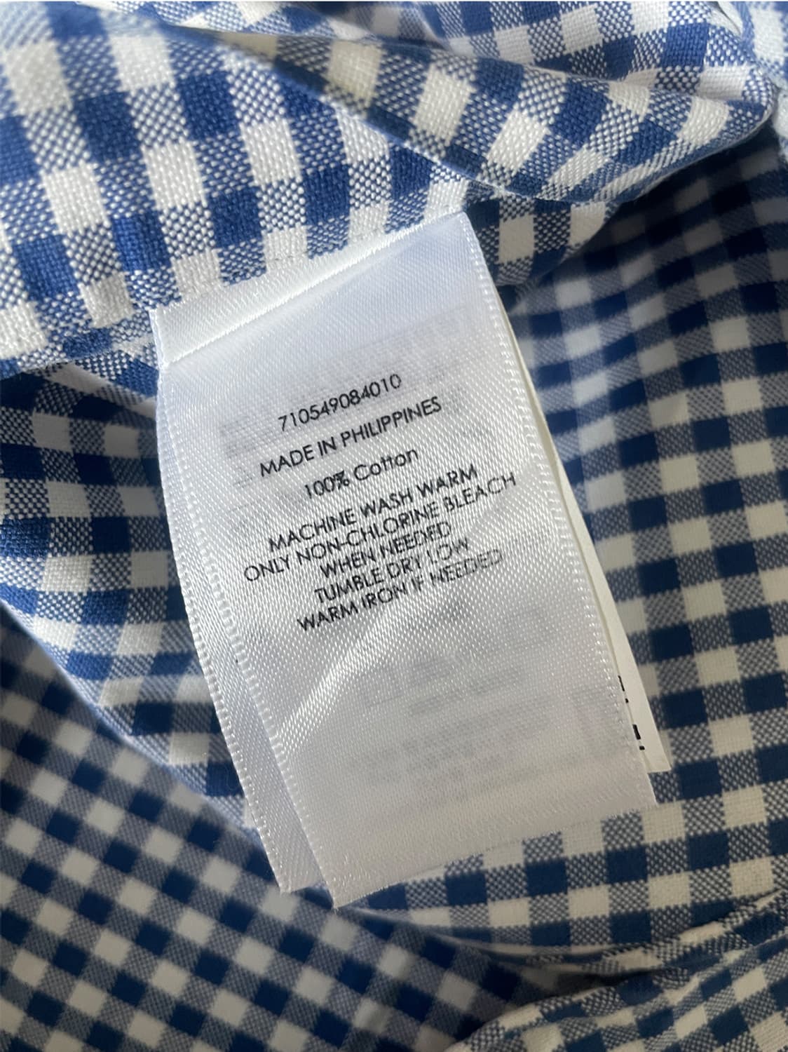 폴로 랄프로렌 블루 체크셔츠 상품이미지8