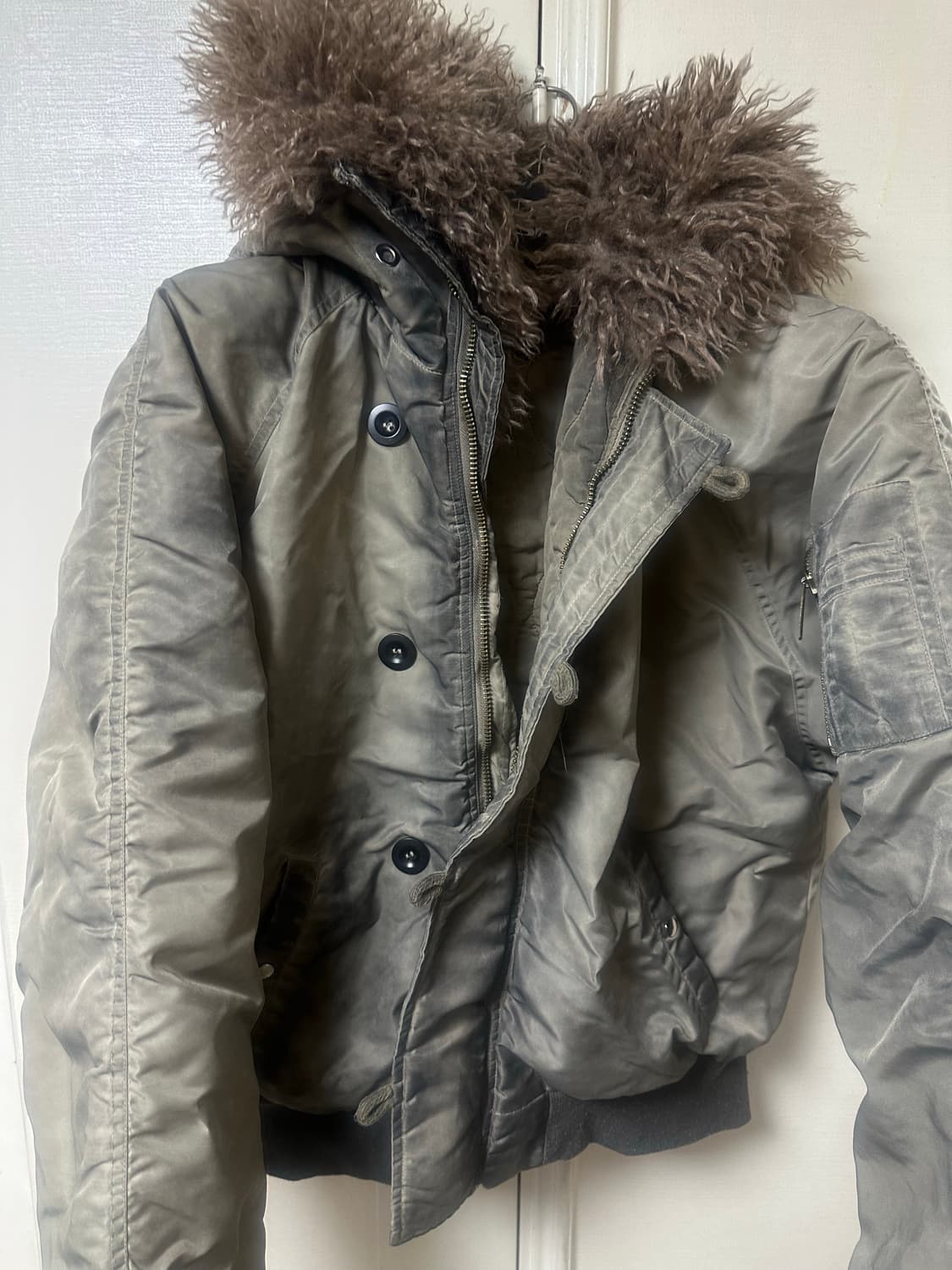 급처) nofaith studios N2B 봄버 베이지 L 상품이미지2