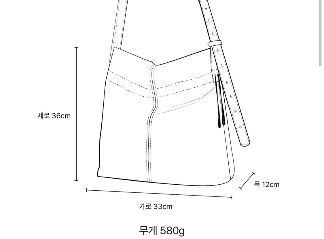 [새상품]마지언타이틀 스웨이드 눅 백 타우페 상품이미지5