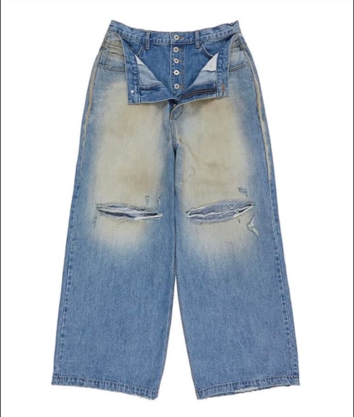 SUNDAYOFFCLUB Distressed Denim 상품이미지5