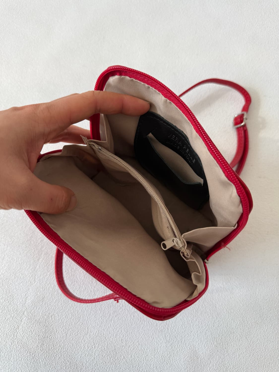 MADE IN ITALY 레더 크로스백 상품이미지7