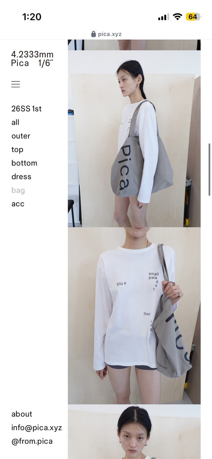 파이카 빅백 에코백 상품이미지2