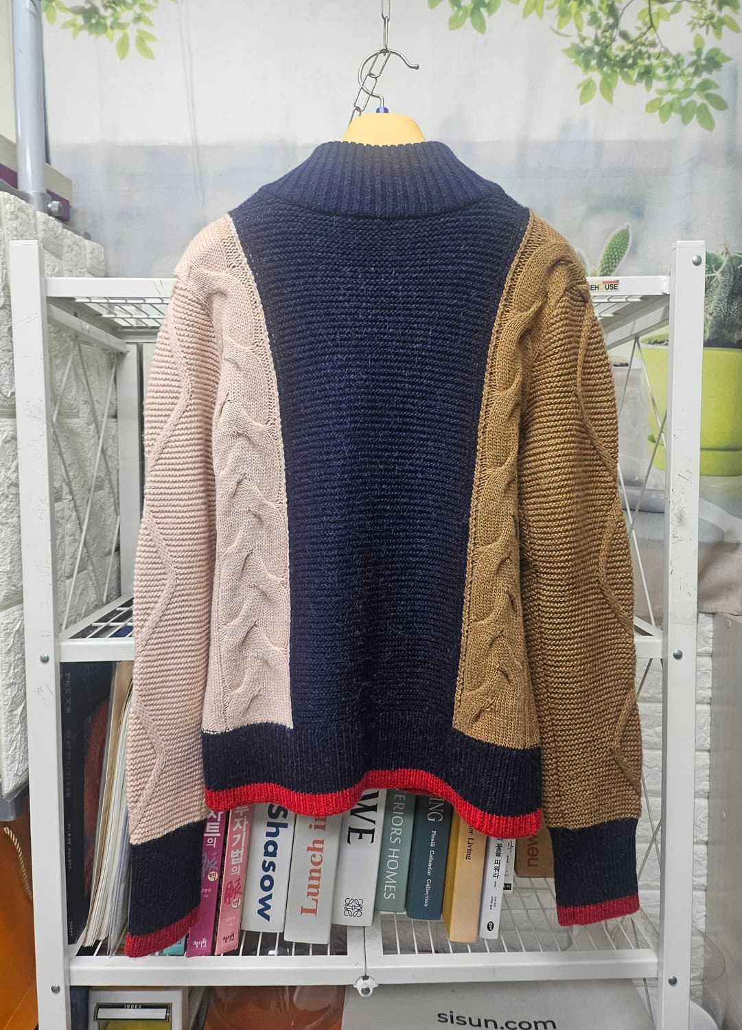 비비안웨스트우드 여성니트가디건 S 55 컬러배색 WL91 상품이미지5