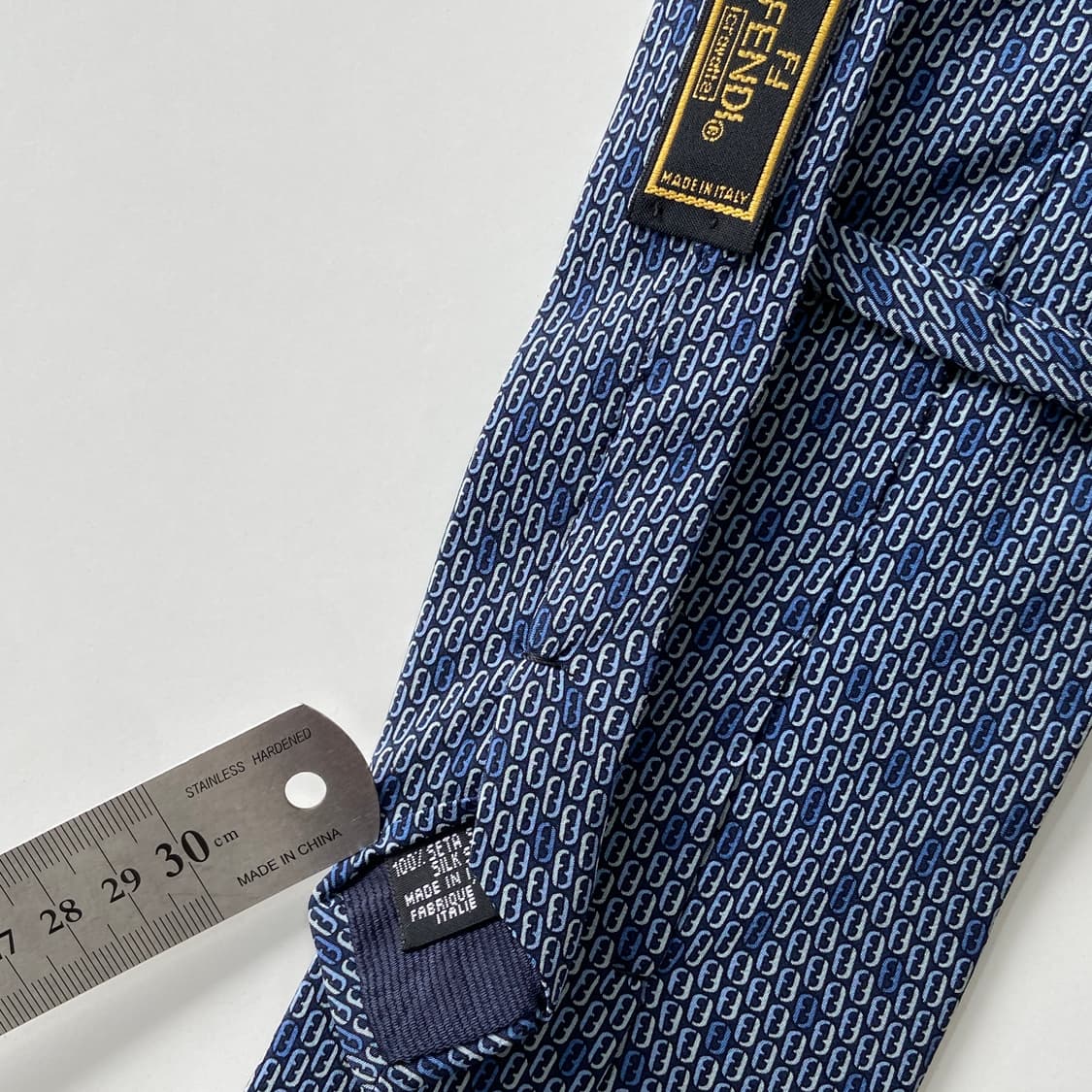 펜디 (FENDI) 모노그램 명품 정품 넥타이 상품이미지5