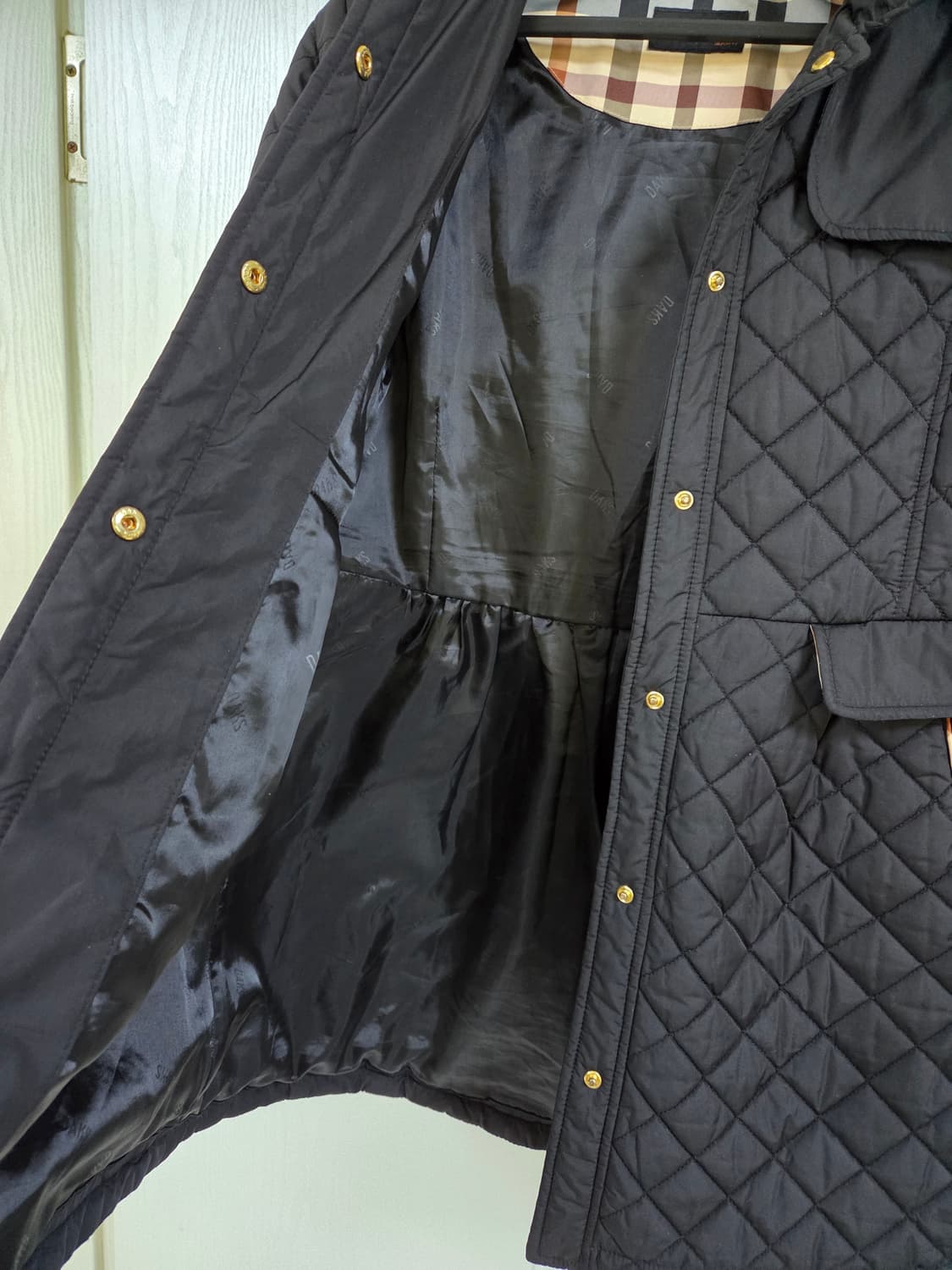 닥스 퀼팅 코트  165  15세 또는 여성 xs ~ s  상품이미지3