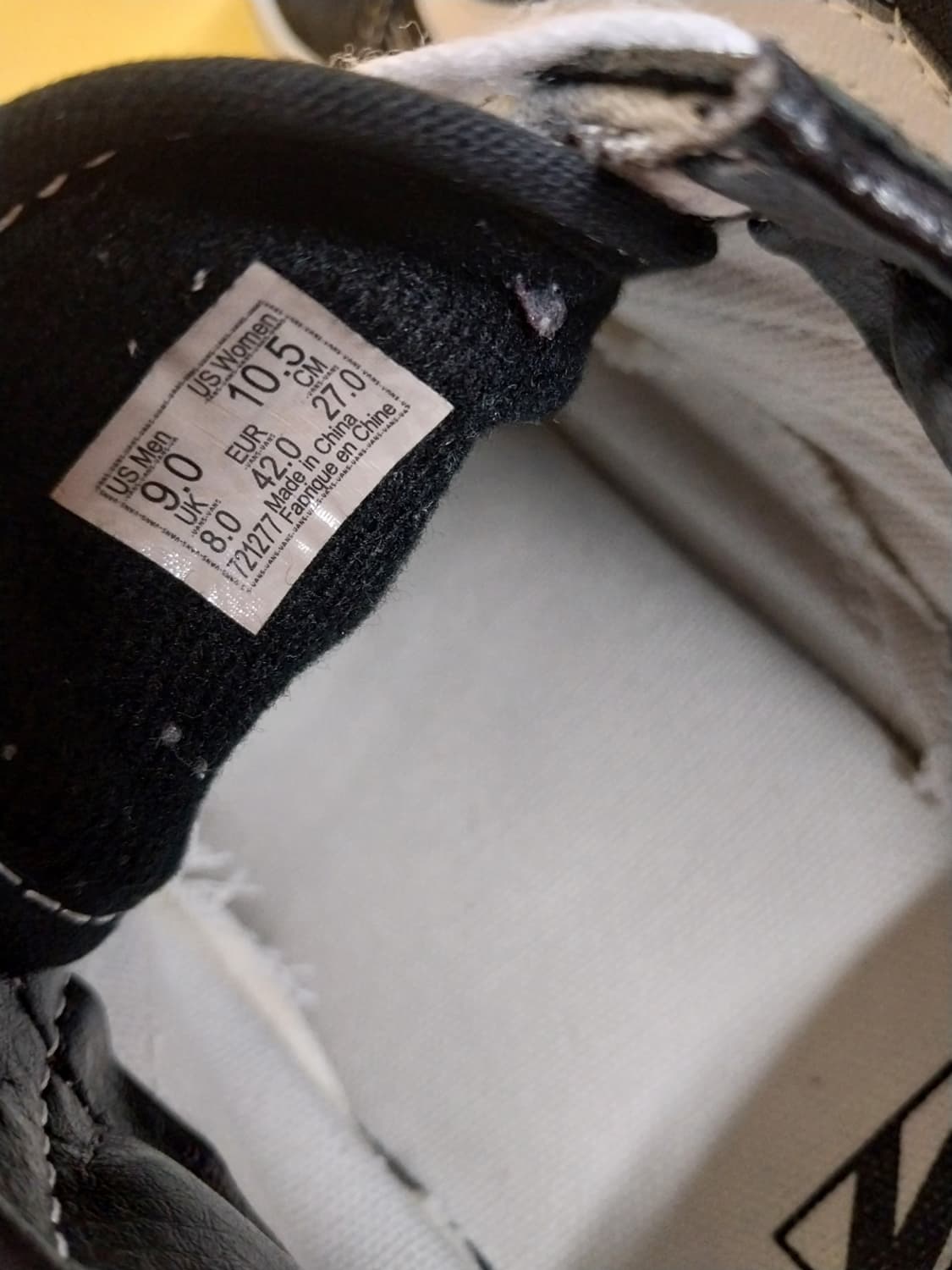 남성 반스 올드스쿨 코어클래식 운동화 (270) 상품이미지9