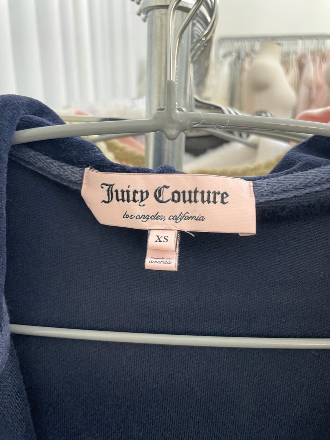 JUICY COUTURE navy basic velvet training 상품이미지8