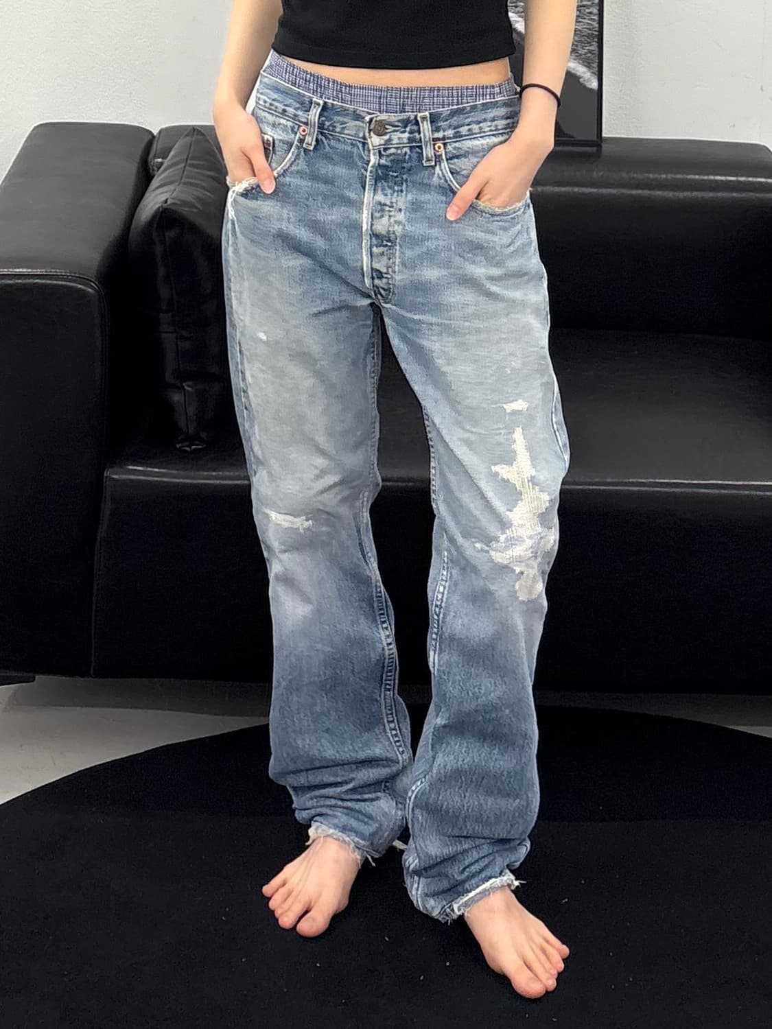 90‘s 리바이스 614 오렌지탭 상품이미지1