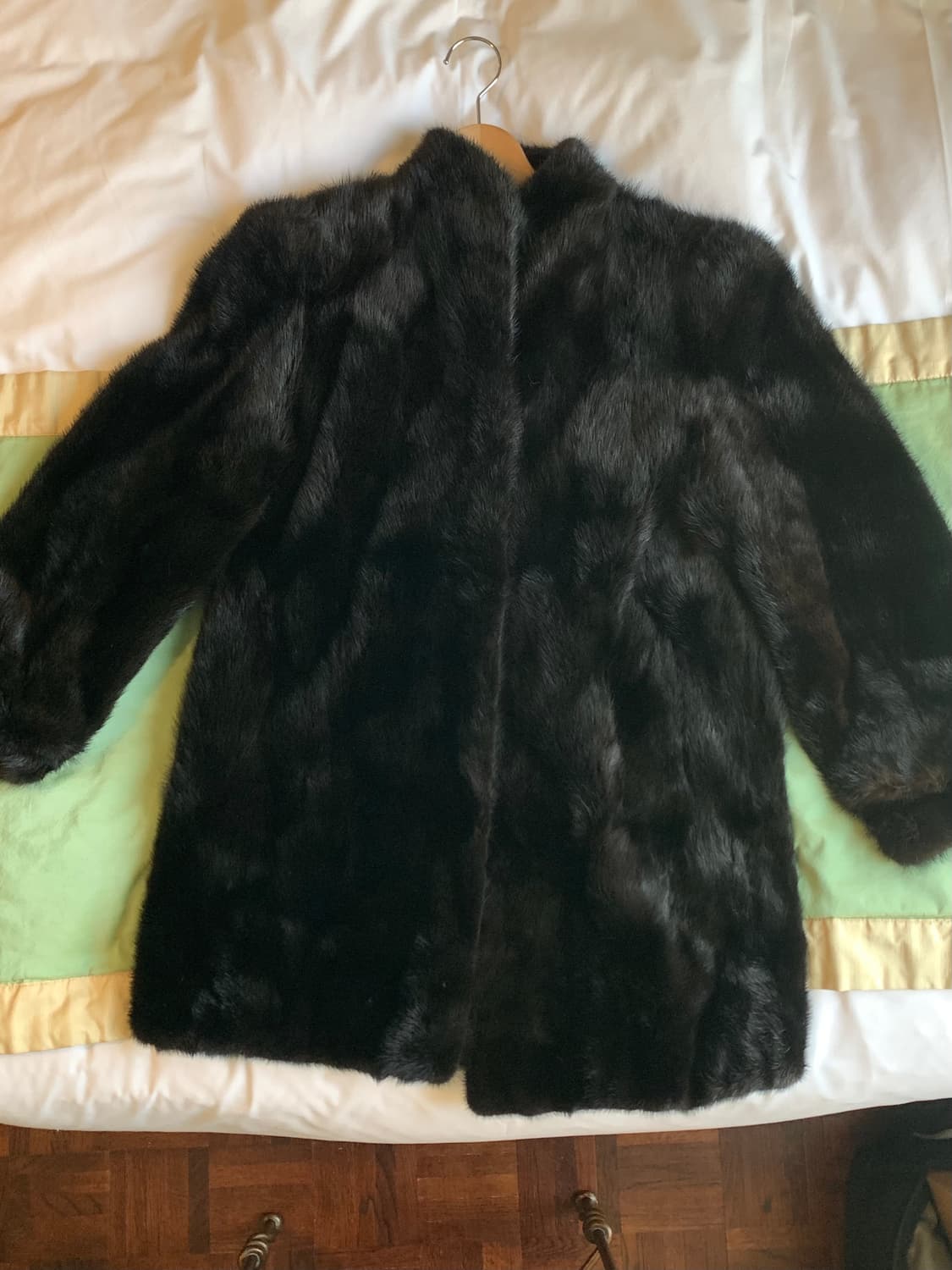 Puff black mink coat 상품이미지5