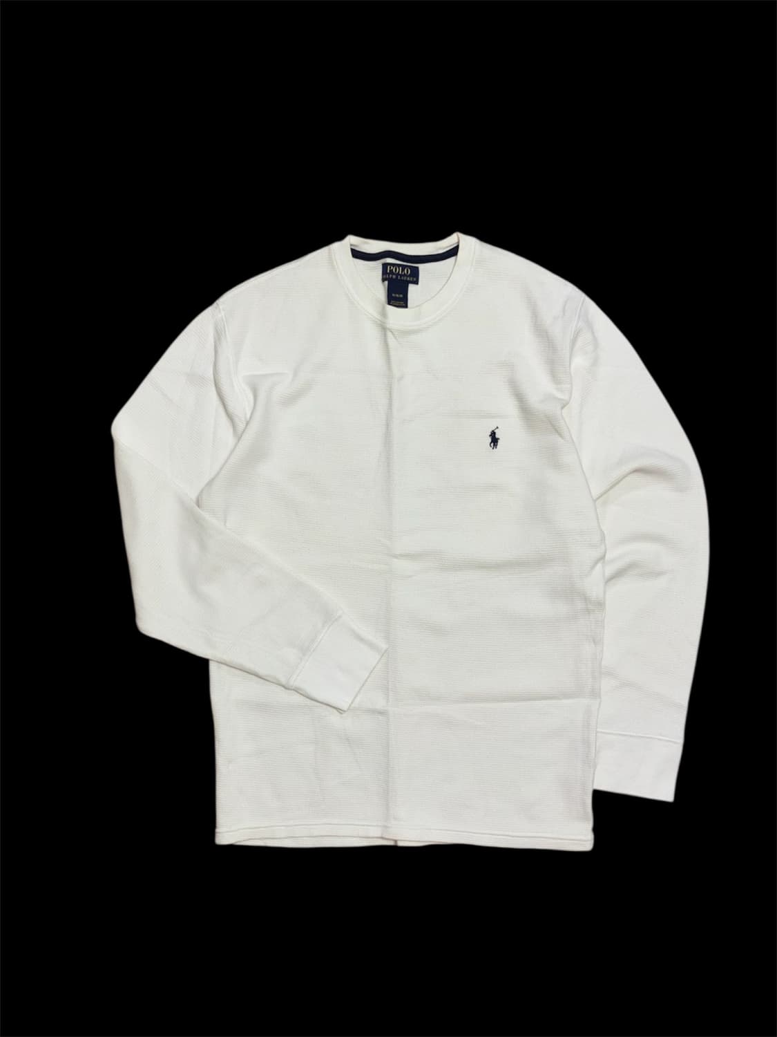 폴로 랄프로렌 화이트 와플 롱슬리브 상품이미지3