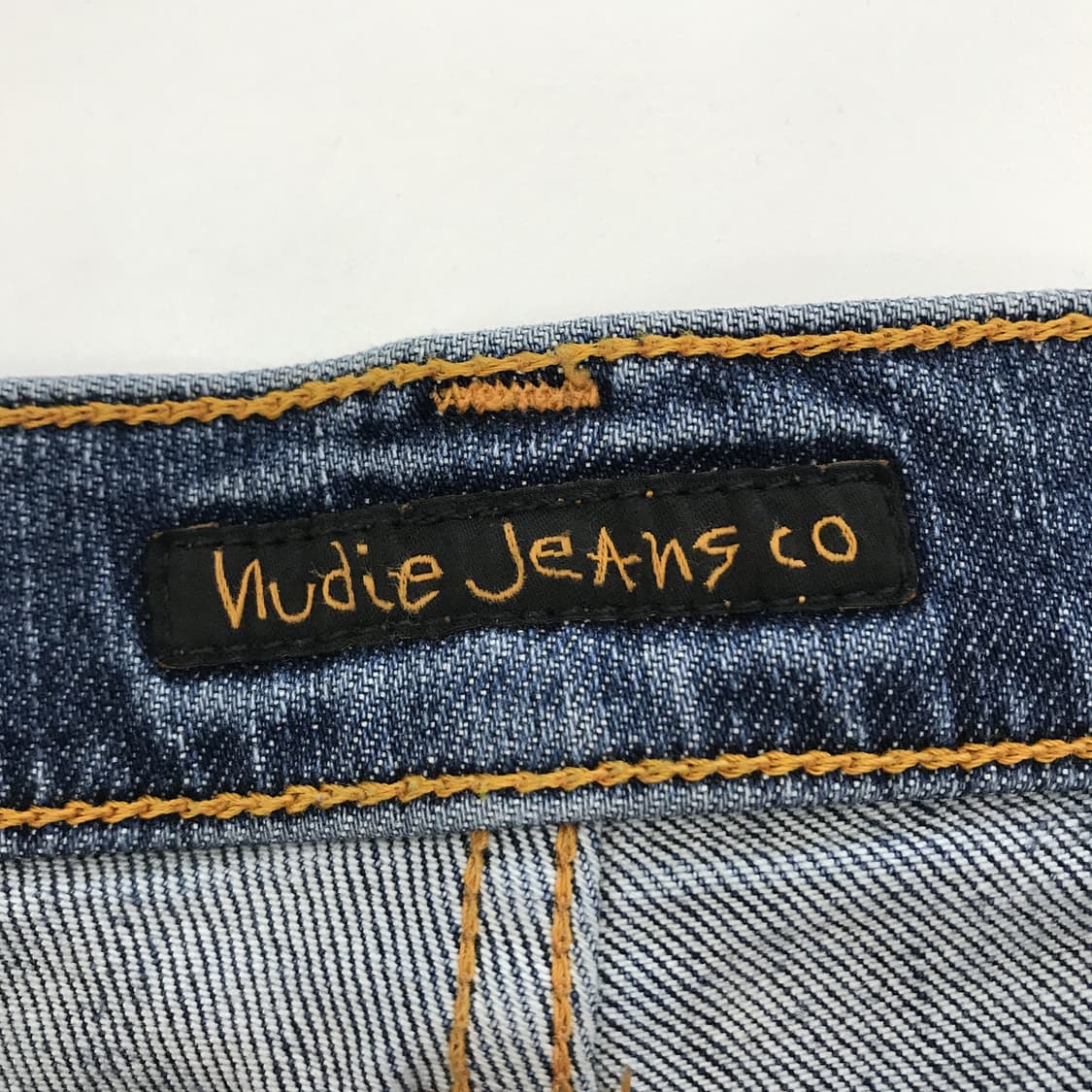 누디진 타이트롱존 스티안 레플리카 청바지 [31인치] 상품이미지5