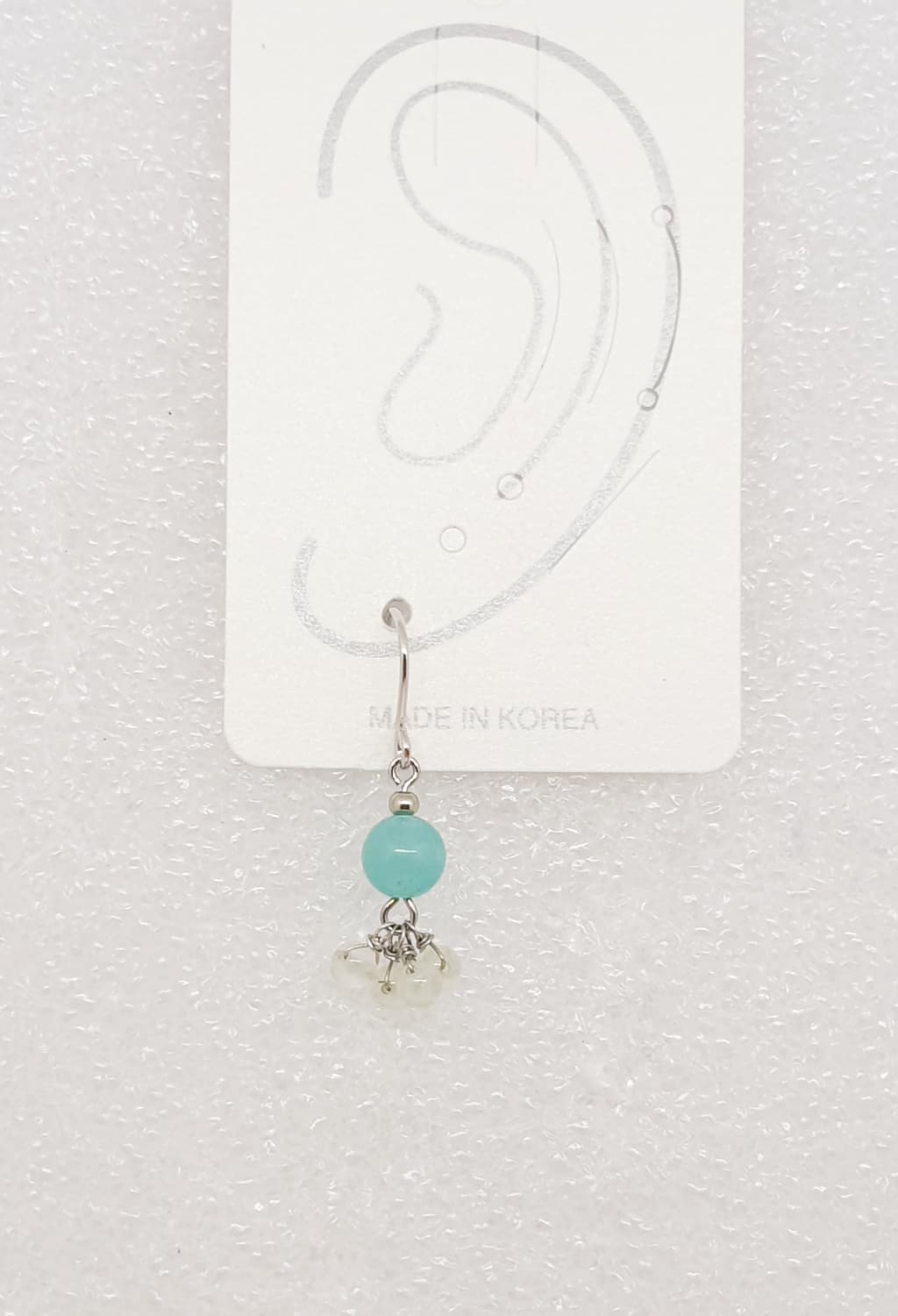 민트 아마조나이트&프레나이트 귀걸이 상품이미지2