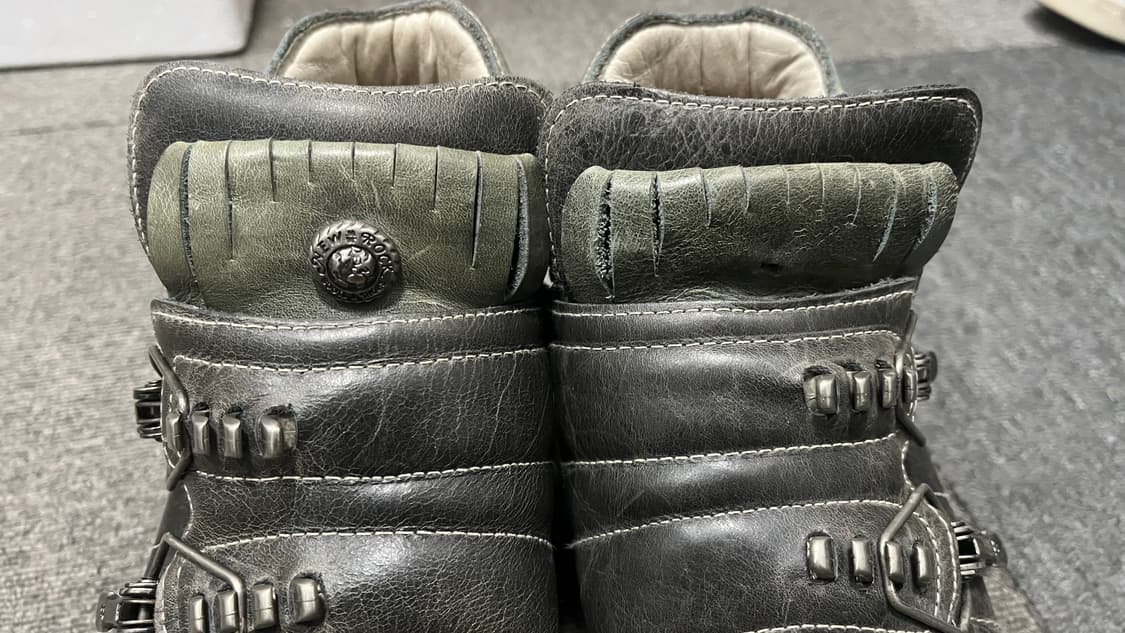 뉴락 플랫폼 부츠 빈티지 42 상품이미지3