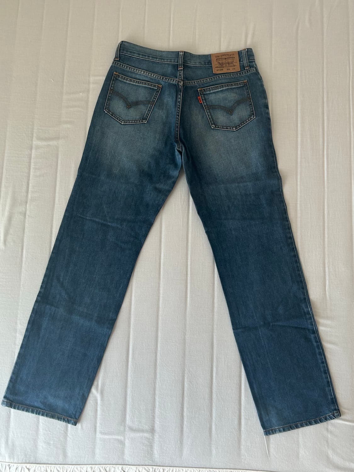 리바이스 오렌지탭 206 빈티지 워싱 데님팬츠 상품이미지3