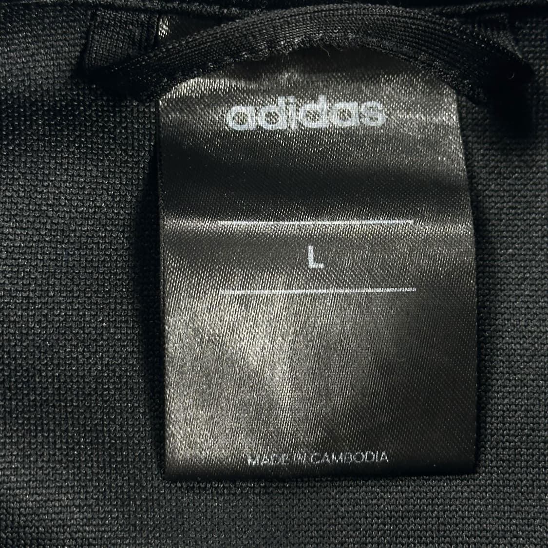 아디다스 오리지널 블랙 트랙탑 져지 (L) 상품이미지4