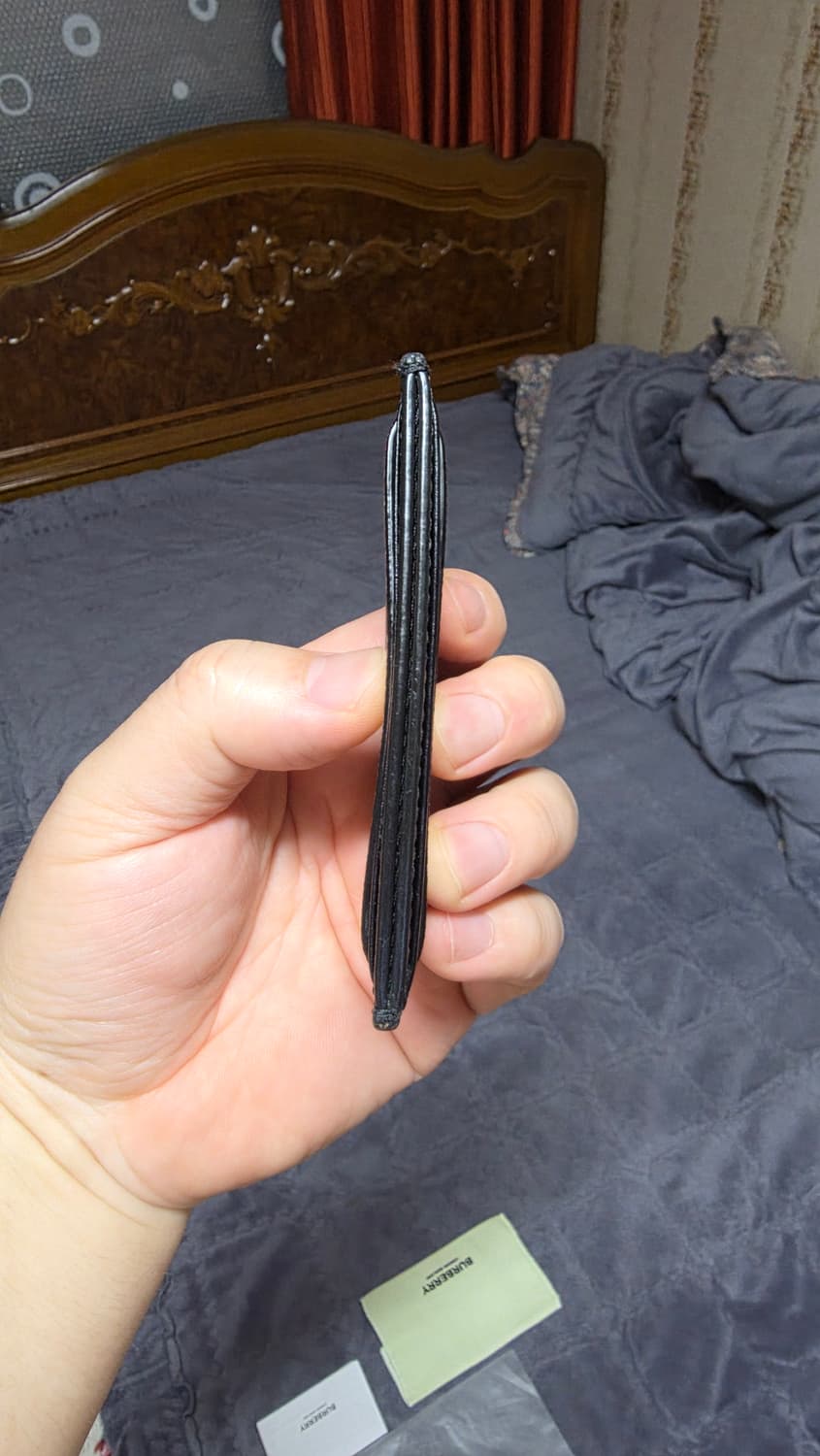 (정품) 버버리 빈티지 체크 카드지갑/남녀공용/개인/팝니다. 상품이미지10