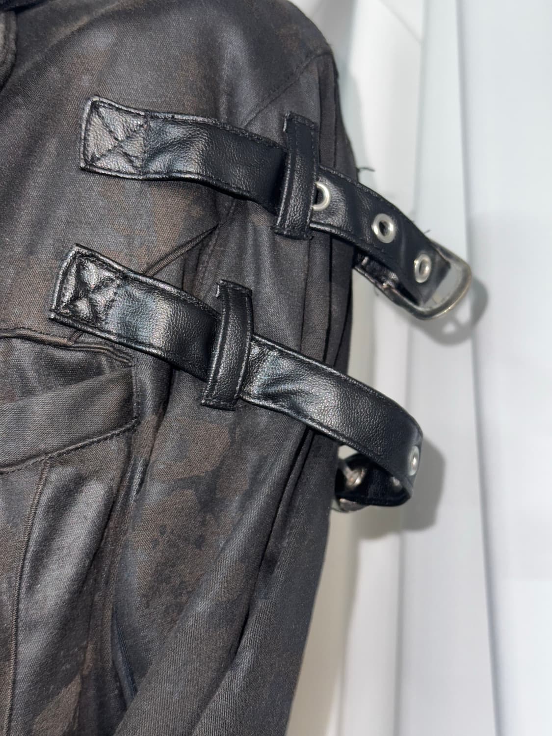 에이치나오토 무채색 락시크 인더아틱 데일리펑크 코디세트 ㅑ 상품이미지8