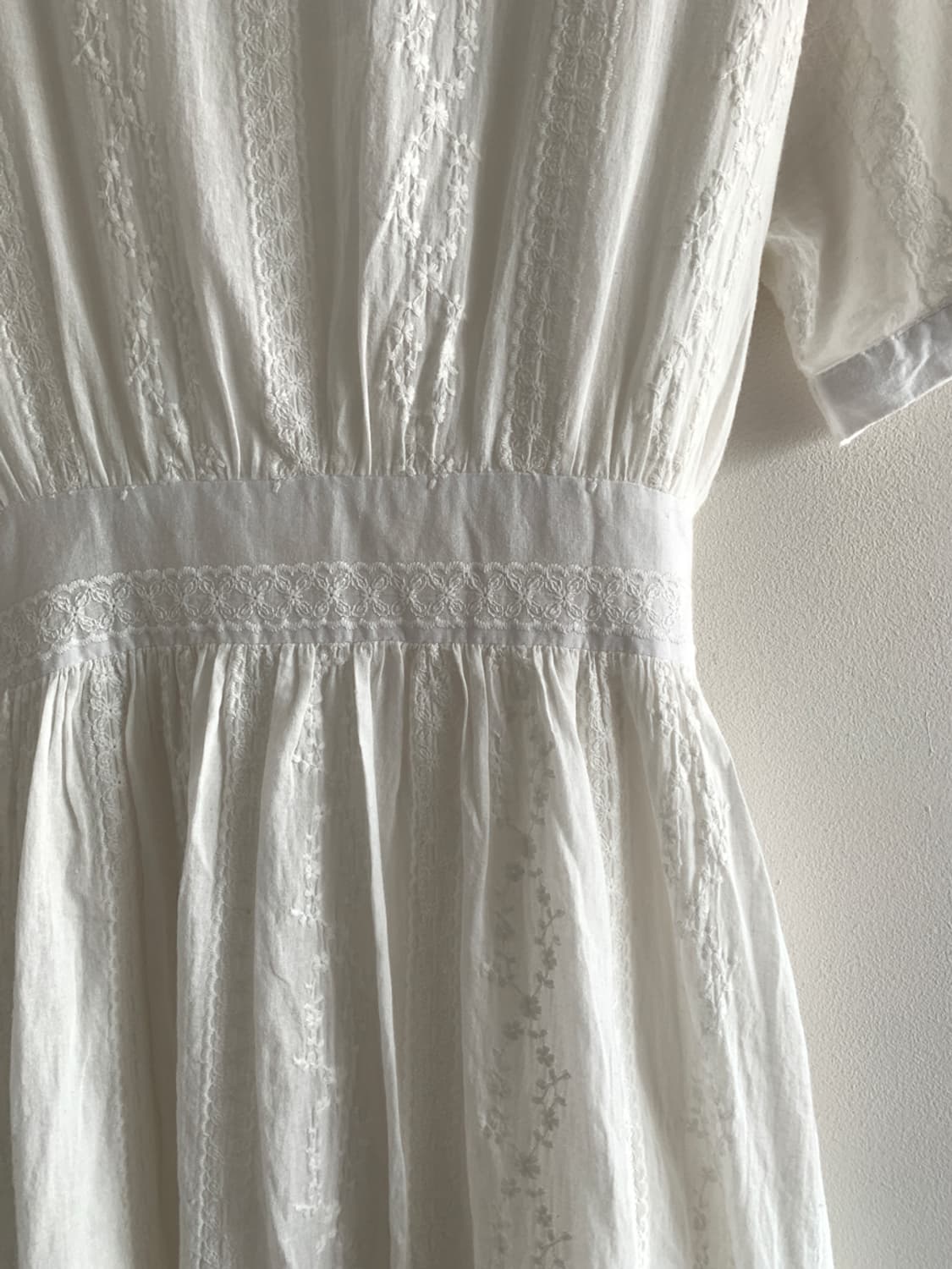 Lace embroidery ribbon dress 상품이미지4