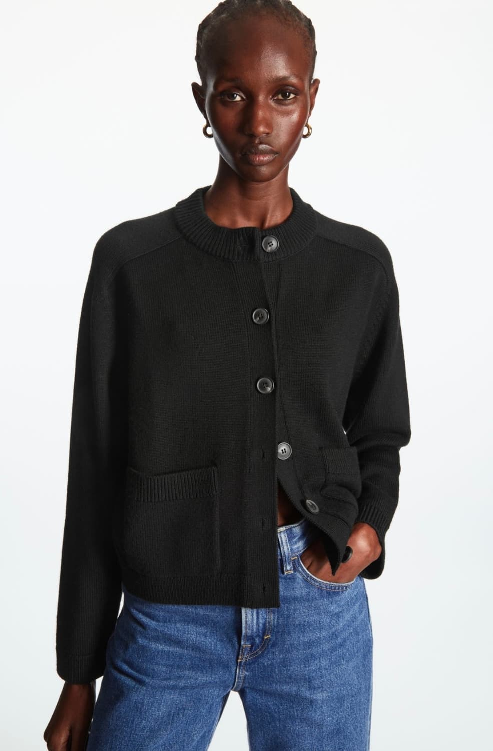 COS 울 크롭 가디건 상품이미지10